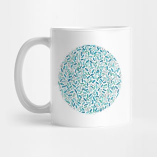 Confetti in Aqua Mug